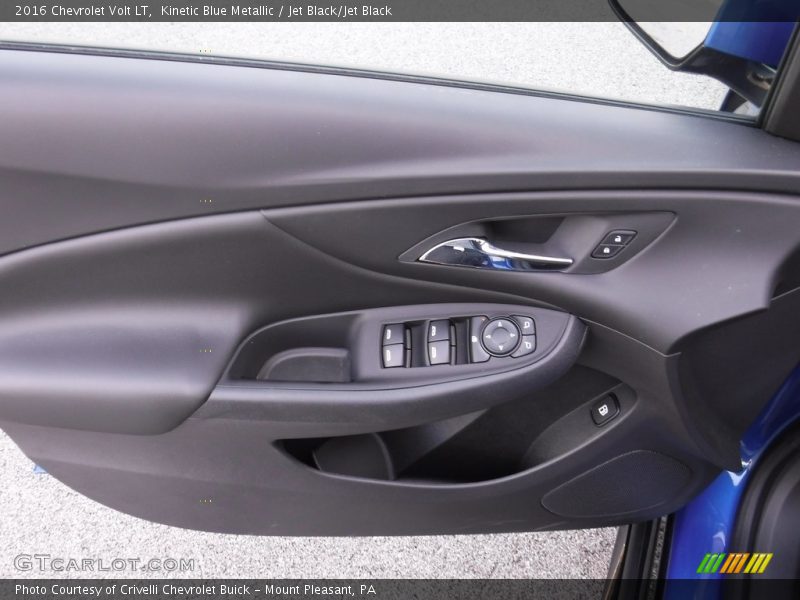 Kinetic Blue Metallic / Jet Black/Jet Black 2016 Chevrolet Volt LT