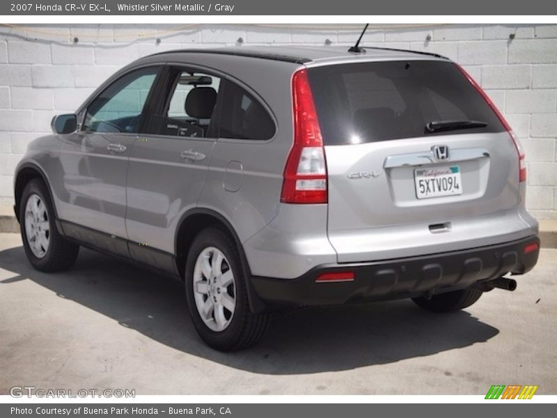 Whistler Silver Metallic / Gray 2007 Honda CR-V EX-L