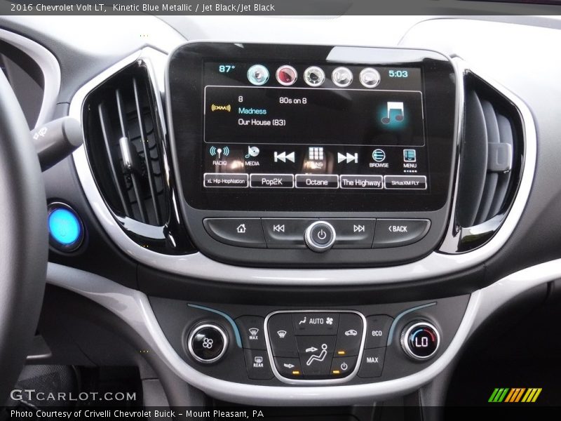 Controls of 2016 Volt LT
