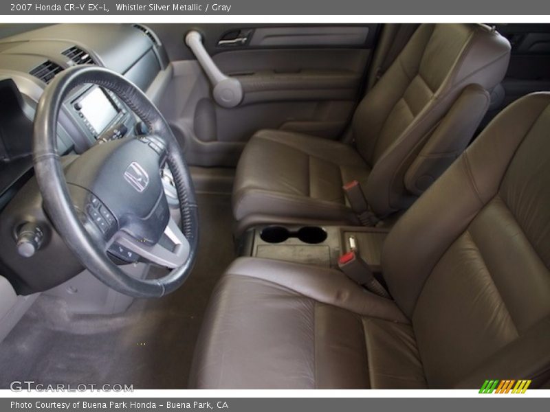 Whistler Silver Metallic / Gray 2007 Honda CR-V EX-L