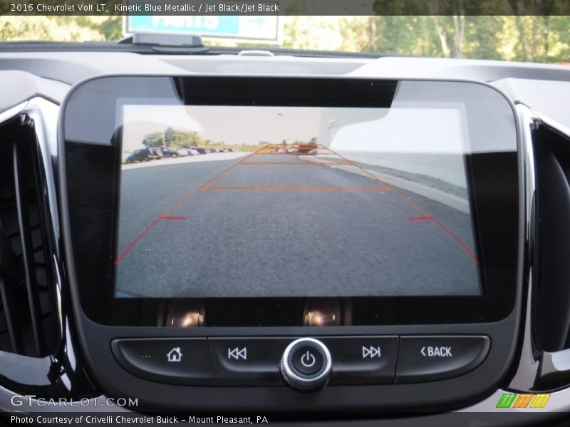 Kinetic Blue Metallic / Jet Black/Jet Black 2016 Chevrolet Volt LT