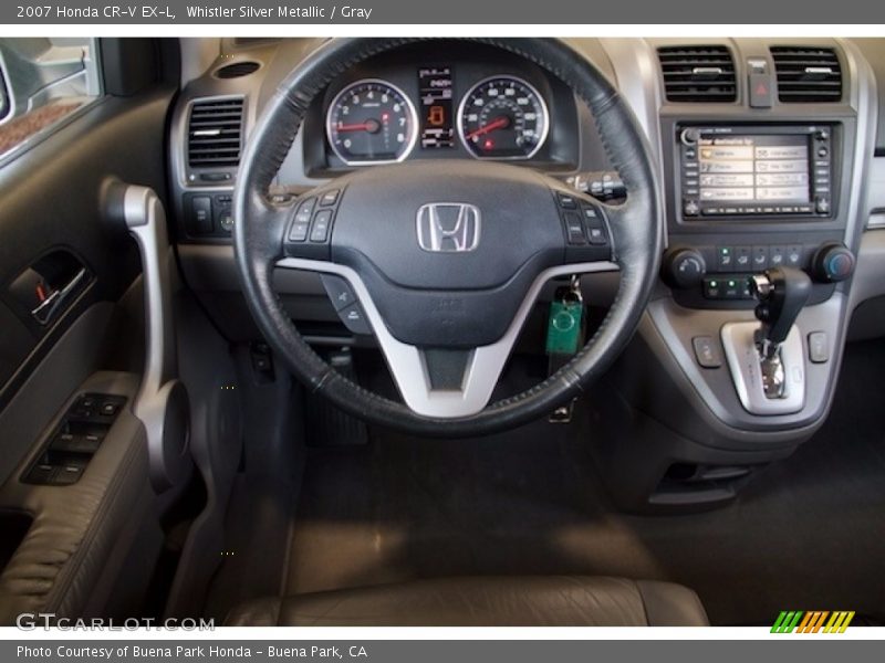 Whistler Silver Metallic / Gray 2007 Honda CR-V EX-L