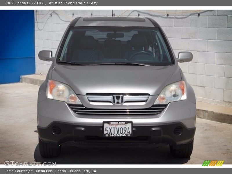 Whistler Silver Metallic / Gray 2007 Honda CR-V EX-L