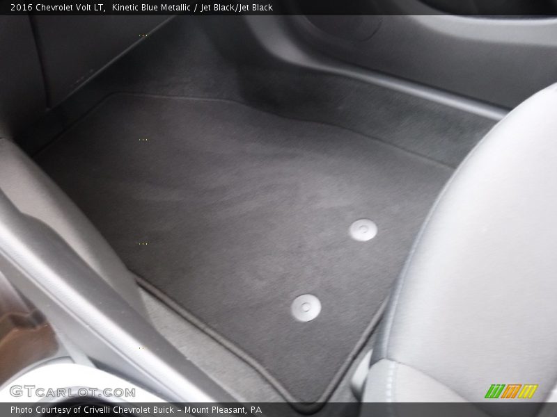 Kinetic Blue Metallic / Jet Black/Jet Black 2016 Chevrolet Volt LT