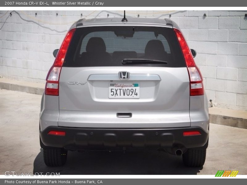 Whistler Silver Metallic / Gray 2007 Honda CR-V EX-L