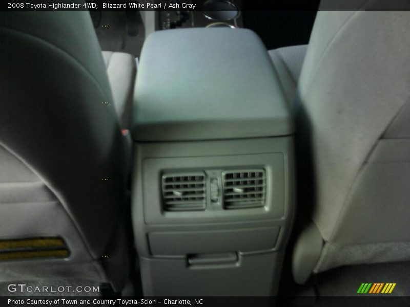 Blizzard White Pearl / Ash Gray 2008 Toyota Highlander 4WD