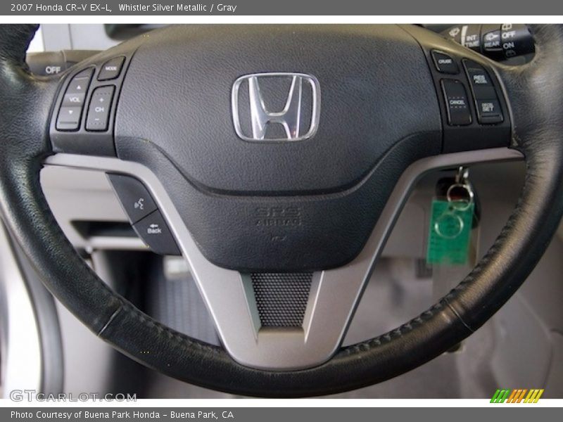 Whistler Silver Metallic / Gray 2007 Honda CR-V EX-L
