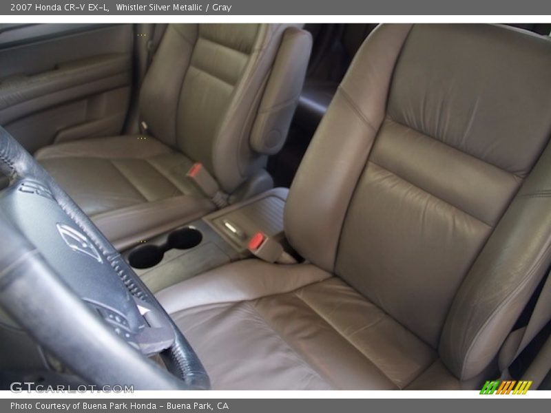 Whistler Silver Metallic / Gray 2007 Honda CR-V EX-L