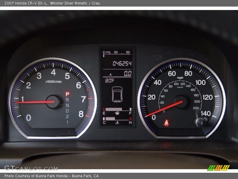 Whistler Silver Metallic / Gray 2007 Honda CR-V EX-L