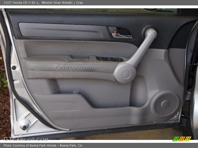 Whistler Silver Metallic / Gray 2007 Honda CR-V EX-L