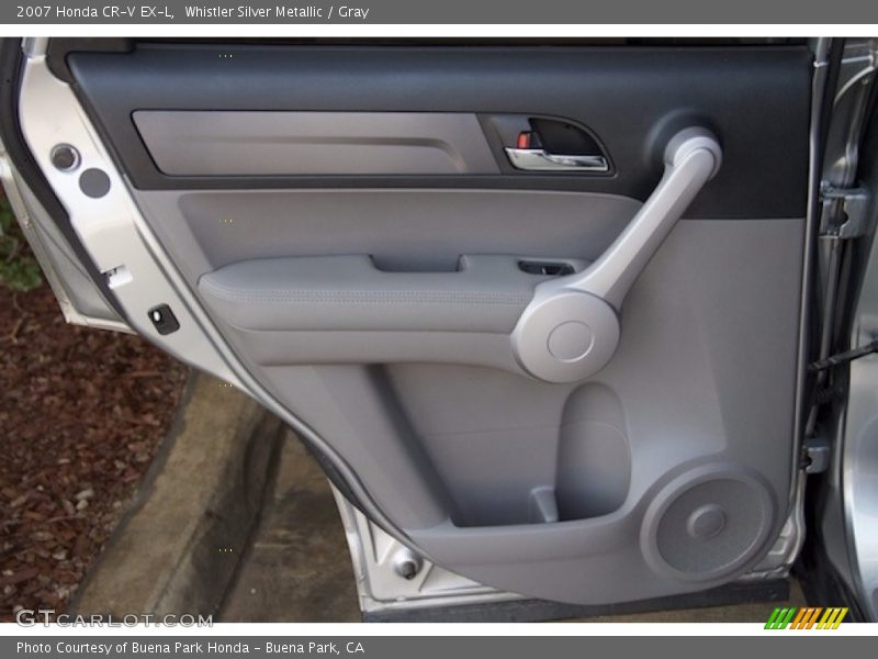 Whistler Silver Metallic / Gray 2007 Honda CR-V EX-L