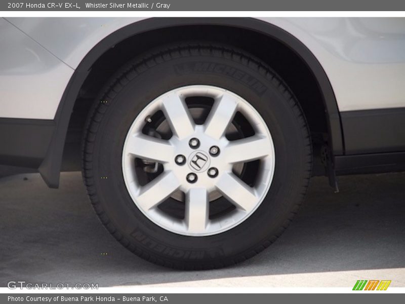 Whistler Silver Metallic / Gray 2007 Honda CR-V EX-L