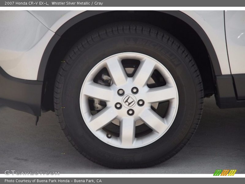 Whistler Silver Metallic / Gray 2007 Honda CR-V EX-L