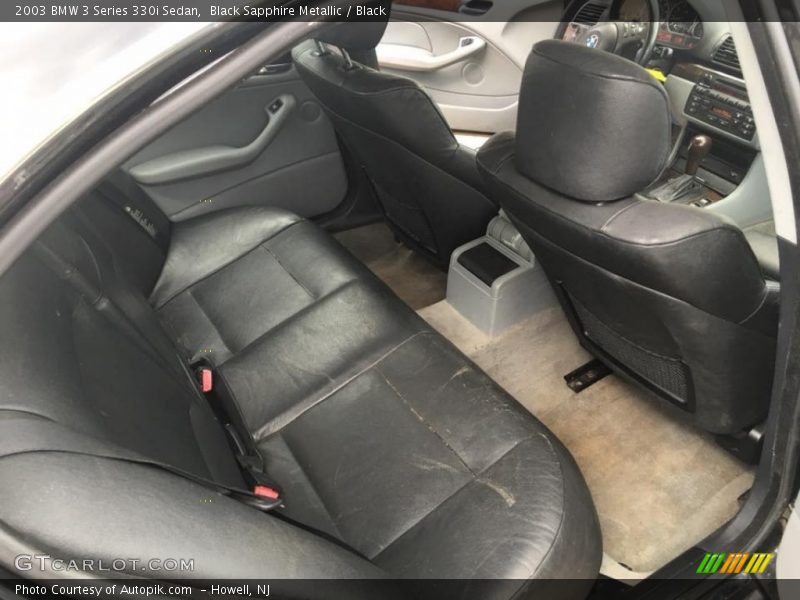 Black Sapphire Metallic / Black 2003 BMW 3 Series 330i Sedan