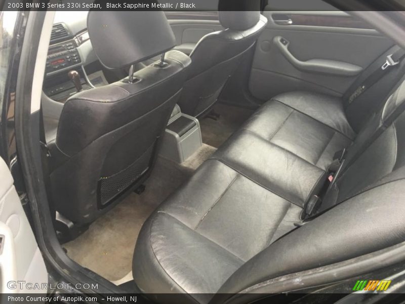 Black Sapphire Metallic / Black 2003 BMW 3 Series 330i Sedan