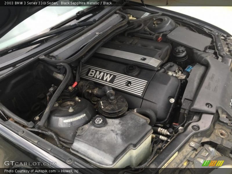 Black Sapphire Metallic / Black 2003 BMW 3 Series 330i Sedan