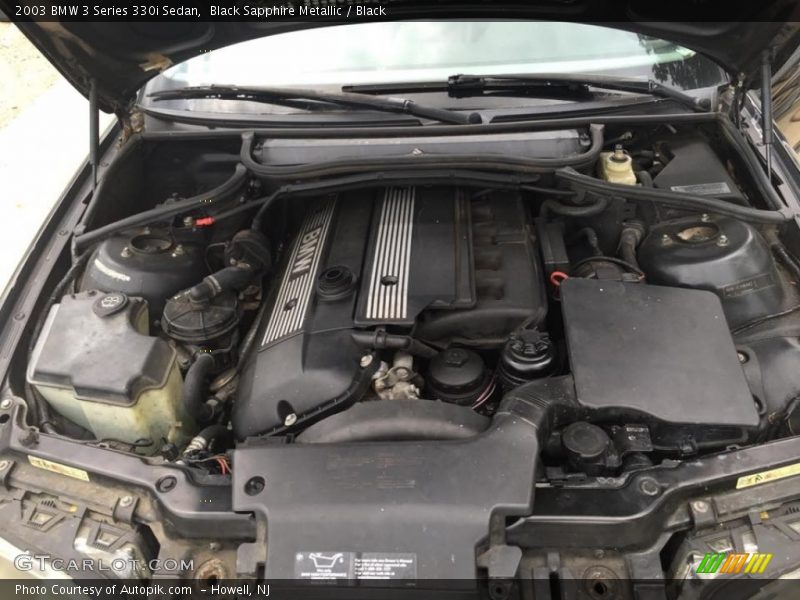 Black Sapphire Metallic / Black 2003 BMW 3 Series 330i Sedan