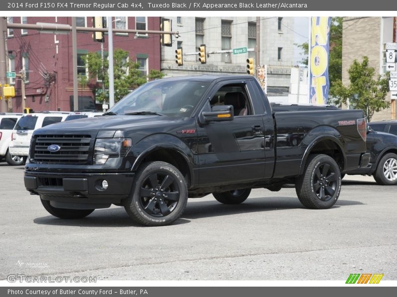 Tuxedo Black / FX Appearance Black Leather/Alcantara 2014 Ford F150 FX4 Tremor Regular Cab 4x4