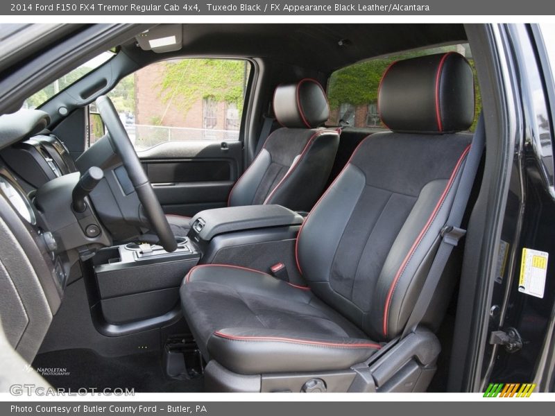 Front Seat of 2014 F150 FX4 Tremor Regular Cab 4x4