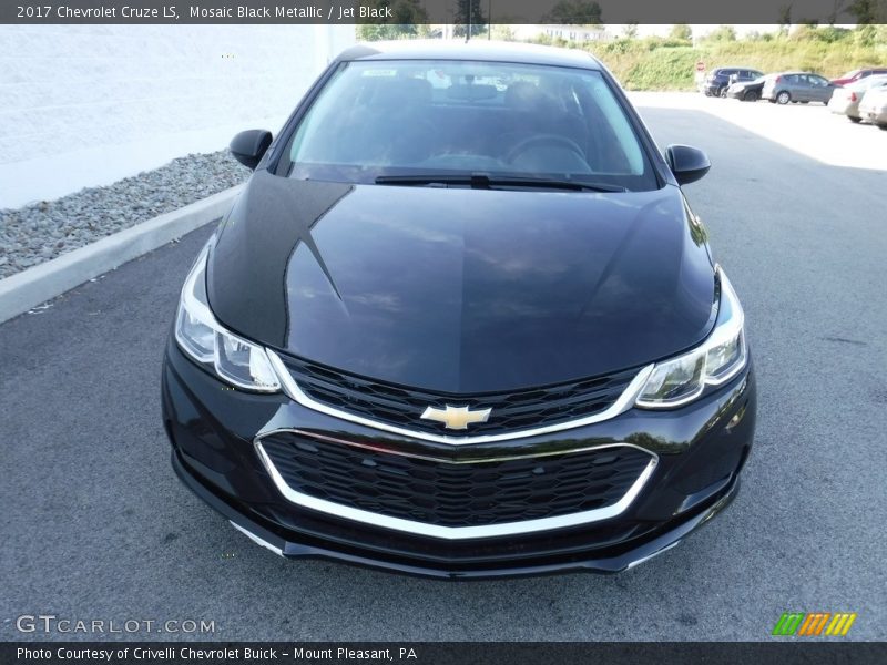 Mosaic Black Metallic / Jet Black 2017 Chevrolet Cruze LS