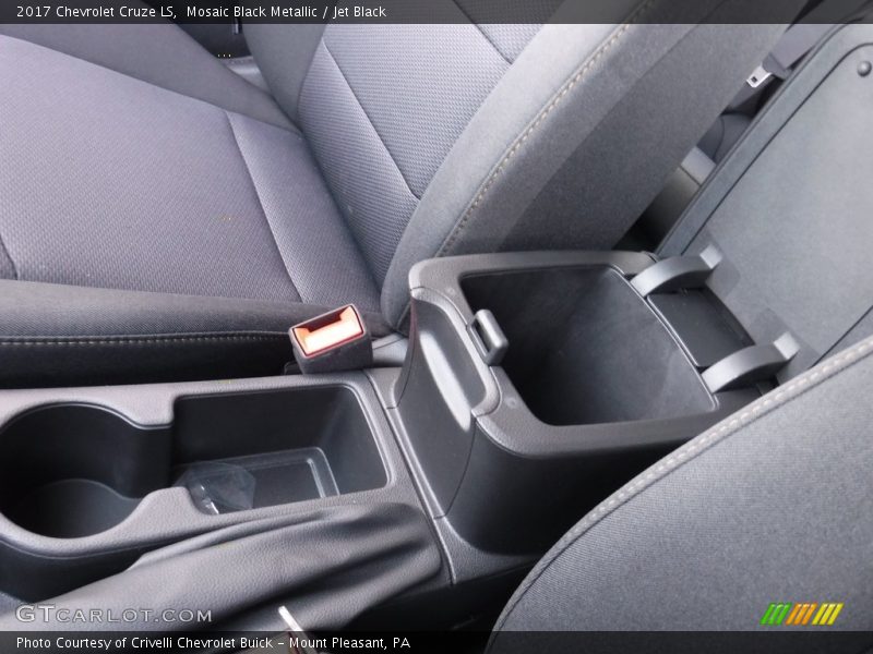 Mosaic Black Metallic / Jet Black 2017 Chevrolet Cruze LS