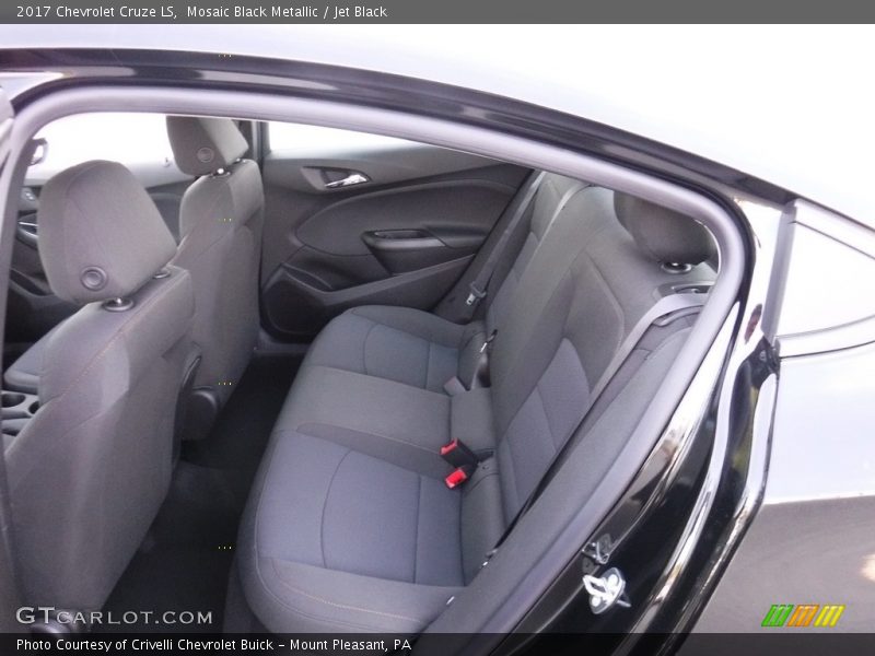 Mosaic Black Metallic / Jet Black 2017 Chevrolet Cruze LS