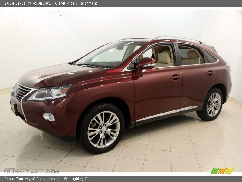 Front 3/4 View of 2014 RX 450h AWD