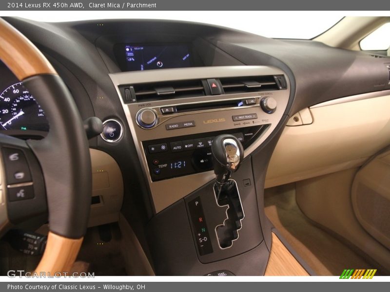 Claret Mica / Parchment 2014 Lexus RX 450h AWD