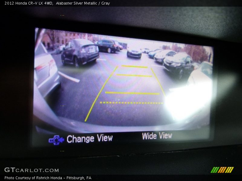 Alabaster Silver Metallic / Gray 2012 Honda CR-V LX 4WD