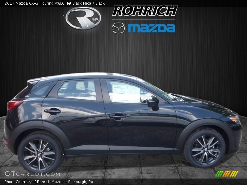 Jet Black Mica / Black 2017 Mazda CX-3 Touring AWD