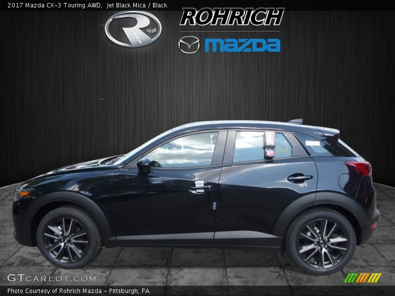 Jet Black Mica / Black 2017 Mazda CX-3 Touring AWD