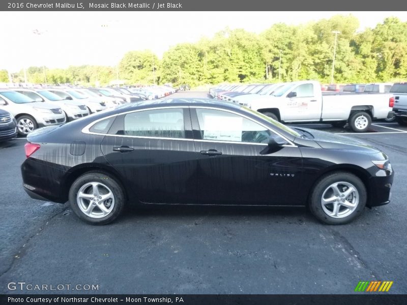 Mosaic Black Metallic / Jet Black 2016 Chevrolet Malibu LS