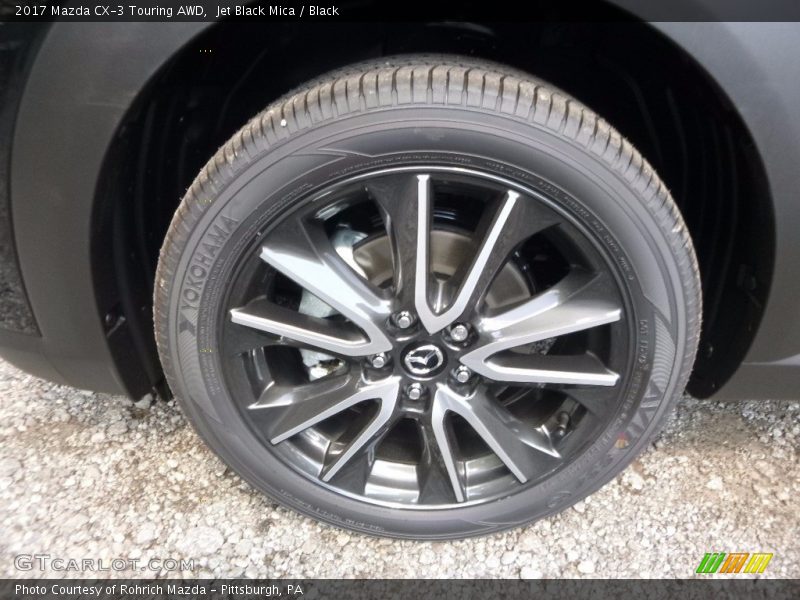 Jet Black Mica / Black 2017 Mazda CX-3 Touring AWD
