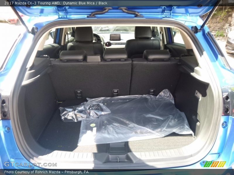 Dynamic Blue Mica / Black 2017 Mazda CX-3 Touring AWD