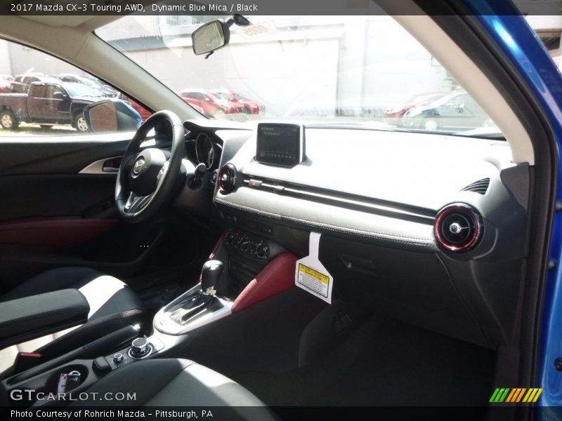 Dynamic Blue Mica / Black 2017 Mazda CX-3 Touring AWD