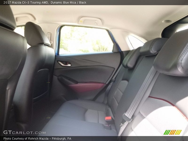 Dynamic Blue Mica / Black 2017 Mazda CX-3 Touring AWD