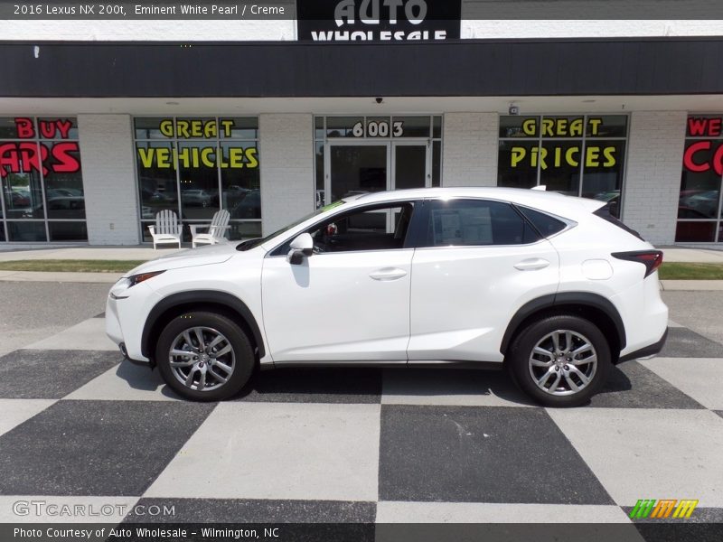 Eminent White Pearl / Creme 2016 Lexus NX 200t