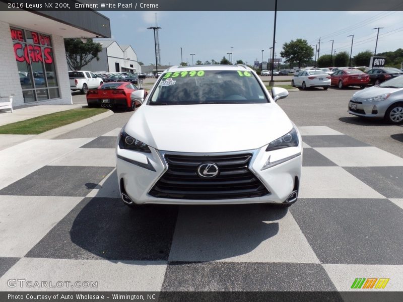 Eminent White Pearl / Creme 2016 Lexus NX 200t