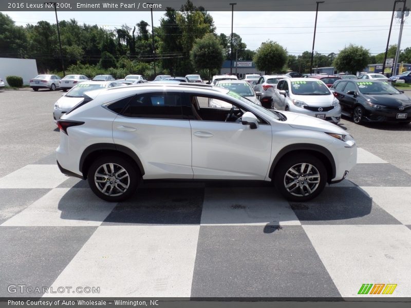 Eminent White Pearl / Creme 2016 Lexus NX 200t