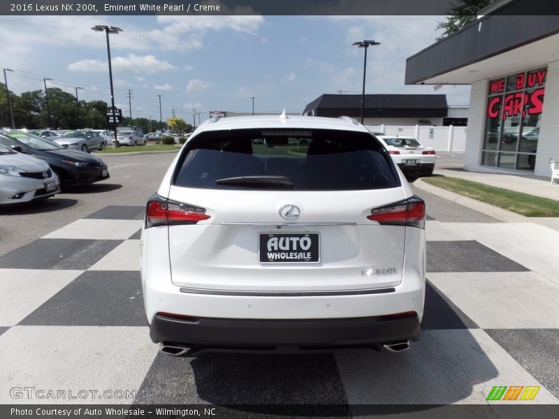 Eminent White Pearl / Creme 2016 Lexus NX 200t