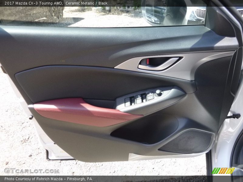 Ceramic Metallic / Black 2017 Mazda CX-3 Touring AWD