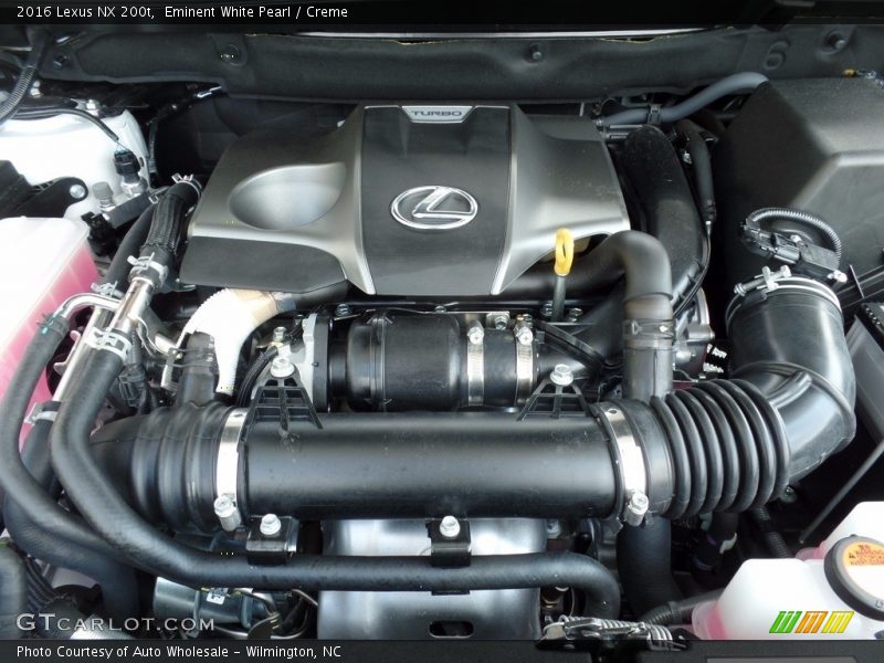  2016 NX 200t Engine - 2.0 Liter Turbocharged DOHC 16-Valve VVT-iW 4 Cylinder