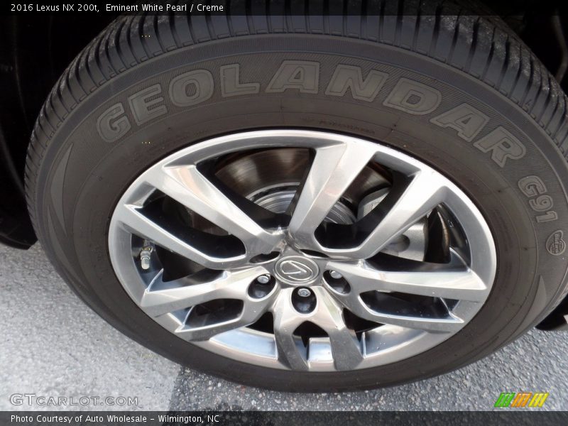  2016 NX 200t Wheel