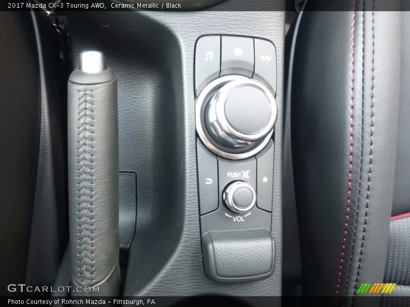 Ceramic Metallic / Black 2017 Mazda CX-3 Touring AWD