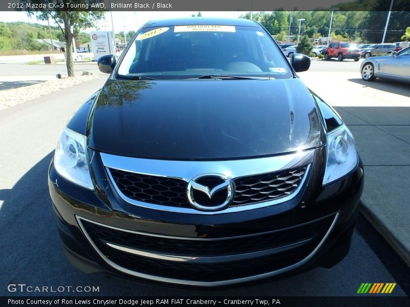 Brilliant Black / Black 2012 Mazda CX-9 Touring AWD