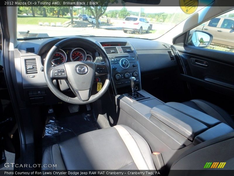 Brilliant Black / Black 2012 Mazda CX-9 Touring AWD