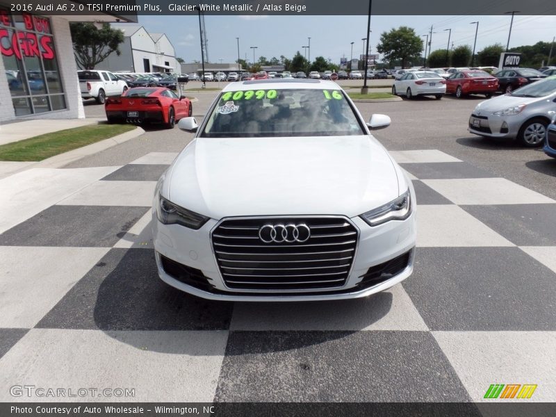 Glacier White Metallic / Atlas Beige 2016 Audi A6 2.0 TFSI Premium Plus