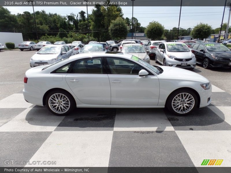 Glacier White Metallic / Atlas Beige 2016 Audi A6 2.0 TFSI Premium Plus