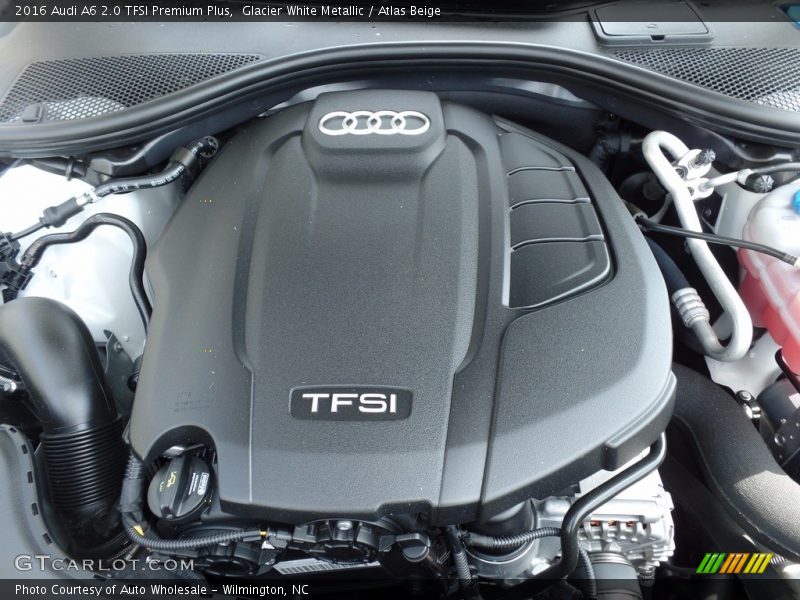 Glacier White Metallic / Atlas Beige 2016 Audi A6 2.0 TFSI Premium Plus