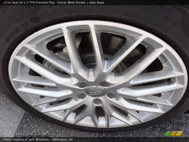 Glacier White Metallic / Atlas Beige 2016 Audi A6 2.0 TFSI Premium Plus